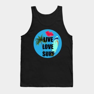 Live Love Surf Tank Top